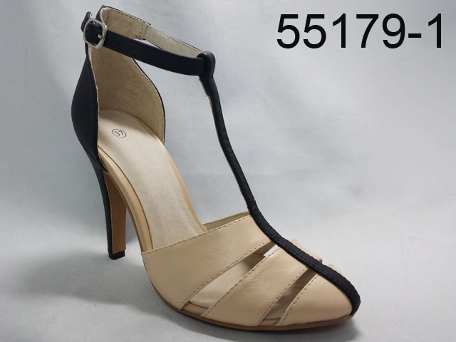 55179-1 BEIGE-BLACK